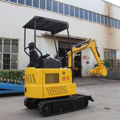 China Easy To Operate Factory Direct Sales Mini Digger Crawler Mini Excavator 1.5ton Excavator for sale