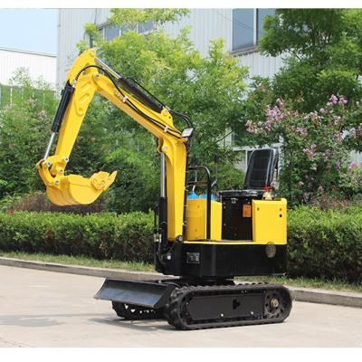 China Building Material Shop Mini Excavator With Breaker Hammer And Inch 0.6Ton 0.8 Ton Excavator For Sale for sale