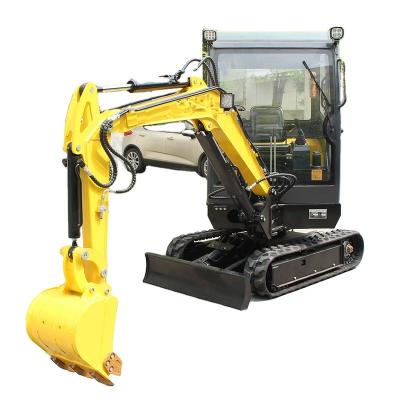 China Mini Excavator Crawler Excavator 2ton Digger Crawler Excavator Micro Earth Moving Machinery Price With Top Quality for sale