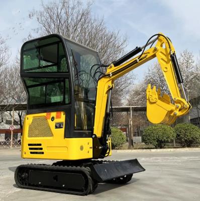 China Mini Excavators Prices Factory Crawler MiniBagger Mini Digger 1Ton 2 Ton Mini Excavator With Quick Hitch From Chinese Building Material Stores for sale