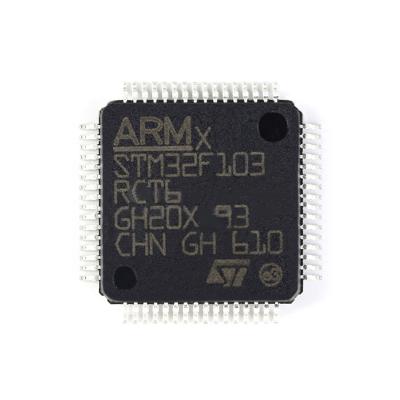 China / In Running IC Chip Mcu ARM Microcontroller MCU 32BIT 256KB FLASH 64LQFP STM32F103RCT6 for sale