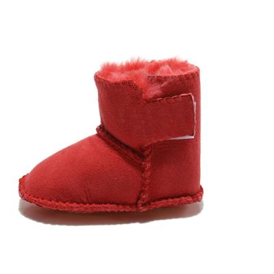 China Lightweight PURE Australian Merino Sheepskin Baby Winter 100% Sheepskin Baby Boots for sale