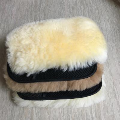 China Aggressive Genuine 100% Genuine Merino Sheepskin Lambswool Wash Glove For Car for sale