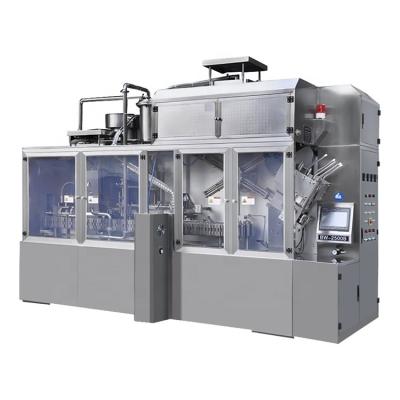 China Automatic milk liquid juice filling machine milk beverage beverage packaging bottling line aseptic carton filling machine for sale