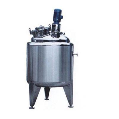 China Liquid Mixing Tank Liquid Cosmetic Chemical Mixing Tank Stainless Steel for sale