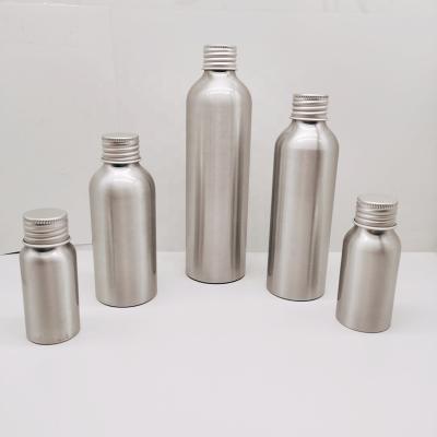 China Cosmetic Cosmetic Packaging Aluminum Bottle With Aluminum Cap Series Aluminum Foils Bottle Cosmetic Products for sale