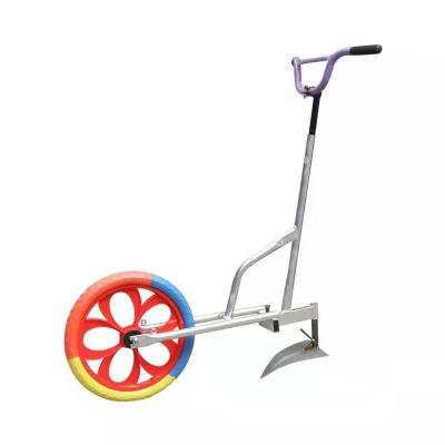 China High Efficiency Factory Direct Wholesale Manual Push Rotary Hoe Wheel Hoe Farming Wheel Hoe for sale