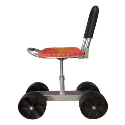 China Suitable Easily Assembled For Field Agricultural Work Garden Work Chair Movable Revolving Height Adjustable Stool for sale