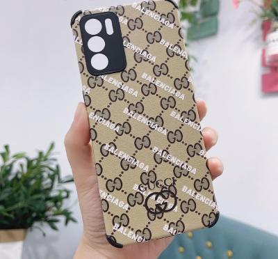 China New Arrival Shockproof Factory Price Customize Famous Brand Leather Phone Accessories Case Cover For Iphone 11 12 13 14 pro Max For Huawei for sale