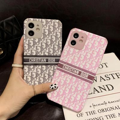 China Low Price Famous Shockproof Brand Manufacturer New Arrival Soft Leather Cell Phone Case For Iphone 11 12 13 pro max for sale