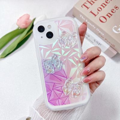 China Shockproof Fast Delivery Transparent Butterfly Mobile Phone Accessories Case Back Cover For Iphone 13 Pro Max Phone Case for sale