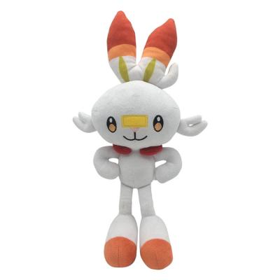 China New Plush Pokemon Sword and Shield Stuffed Toy Pokemom Rabbit Lizard Tap Monkey Tear-Eyed Action Number for sale