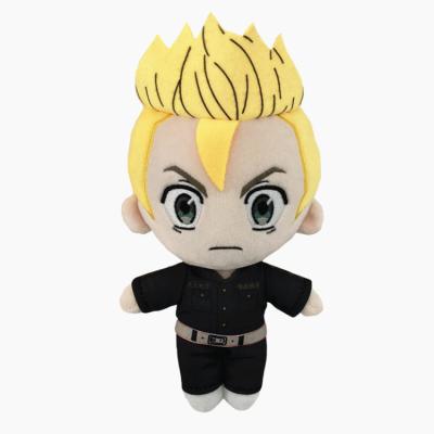 China 20cm Tokyo Avengers Plush Toy Doll Manjiro Ken Takemichi Hinata Atsushi Anime Plush Toy Soft Stuffed Plush Dolls for sale