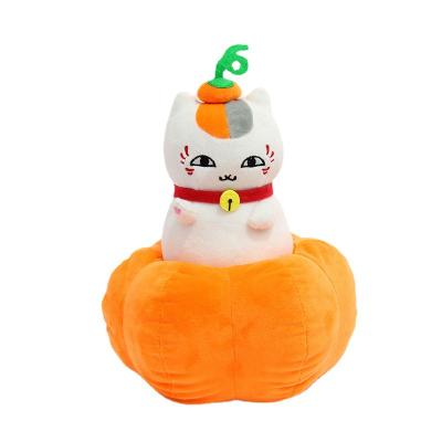 China Professor Plush Toy Funny Lucky Cat from Xia Mu Friend Book Cartoon Cartoon Cat for sale