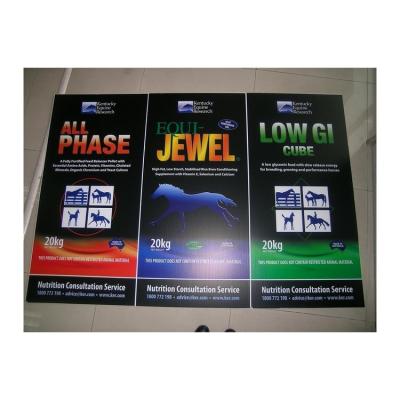 China Recycled Materials Corrugated Plastic Advertising Signs Ship Outdoor Trade Political Voting Field Signs PP Material for sale