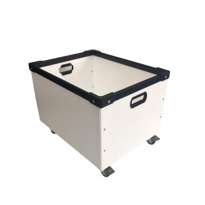 China 2020 High Quality Waterproof Corrugated Mobile Cavity Box Recyclable Recyclable Turnover Boxes for sale