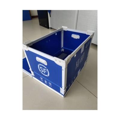 China Recycled Heavy Duty Materials Nest Pile Storage Logistics Logistics Packing Bins Recycled Plastic Mobile Crate With Lid Vending Rectangle Reinforced Box for sale