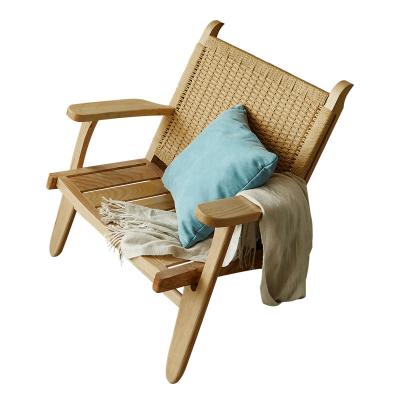 China New style backrest medieval structure chair structure firm hot-selling home leisure imported rattan wood chair for sale