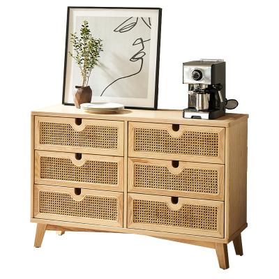 China European and American medieval cabinets living room sideboards modern natural solid wood drawers home furniture for sale