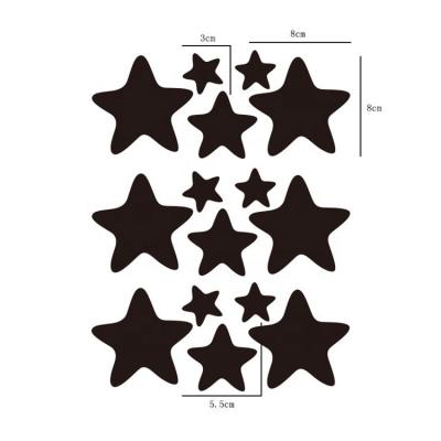 China Home Decorative Wall Sticker Glow-in-Night Star 3D Wall Stickers Eco-Friendly Cute Custom Luminous Christmas Gifts For Room Walls Wholesale for sale