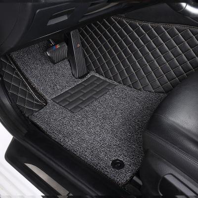 China Luxury upright car floor mats compatible with golf 4 / golf 5 for sale