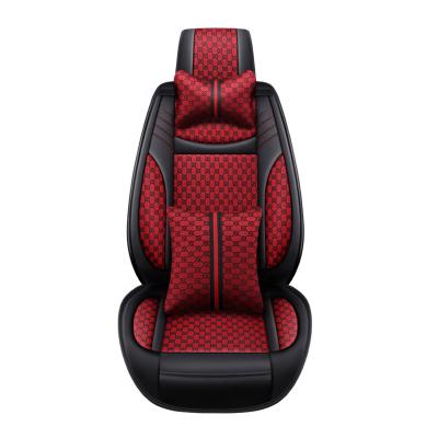 China Anti-skidding.clean 9D luxury universal car seat covers for sale