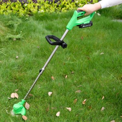 China Nplus New Energy 21V Lithium Adjustable Height Handles Grass Trimmer Electric Cordless Brush Cutter For Household Garden Operation for sale