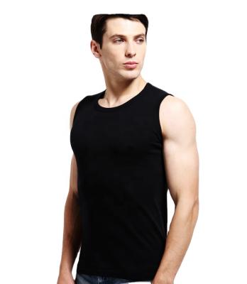 China White Black Muscle Vests Anti-pilling Factory Supply Mens Cotton Thermal Tank Top for sale