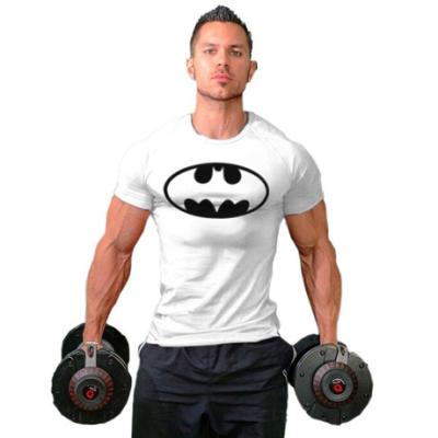 China anti-wrinkle top sale guaranteed quality men's GYM sports muscle t-shirt 2020 for sale