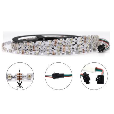 China LANDSCAPE zigzag led strip light smd 3528 RGB 5 volt 60led waterproof led flexible light strips for sale