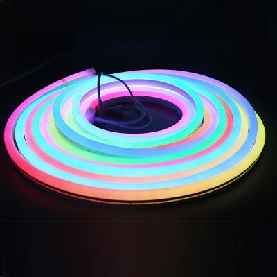 China Flexible LANDSCAPE LED Strip Light 24V 12V SMD RGB IP67 Waterproof Rope Lamp LED Neon Cable Led Tube for sale