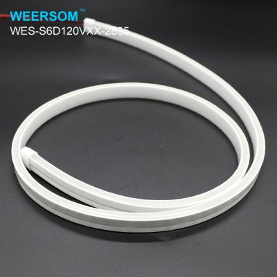 China 2018 Outdoor Decoration Copper LED Flex Rope Strip 24V LED Ceiling Light IP67 Slim Neon Custom Neon Lamp for sale