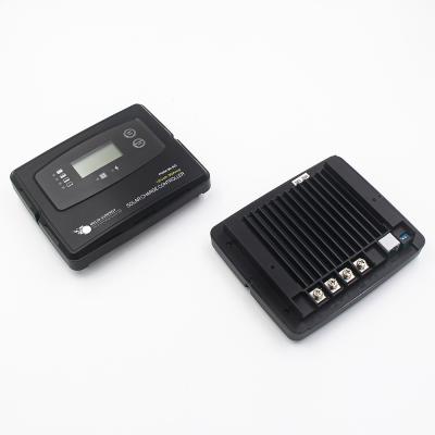 China Black 30A PWM Digital Solar Charge Controller With 5 Stage Charging BMS Wake Up for sale