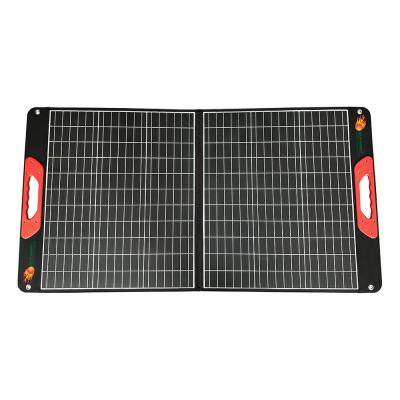 China Lightweight 120 Watt Portable Folding Solar Panels Outdoor RV Solar Battery Charger for sale