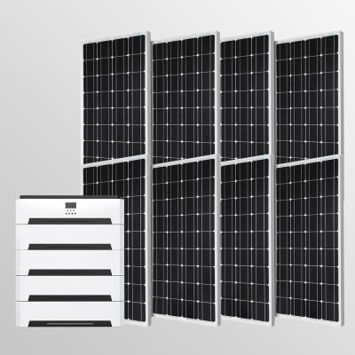 China Sistema de almacenamiento de energía solar para el hogar 10KW IP20 Protección de ingreso con 500V MPPT en venta