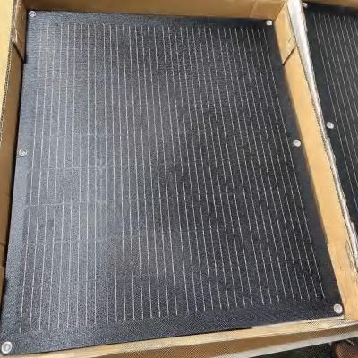 China 12V Semi Flexible Solar Panel Bendable 100 Watt Marine Solar Panel For RV for sale