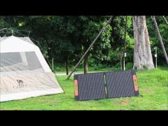 100W Portable Folding Solar Panel kit