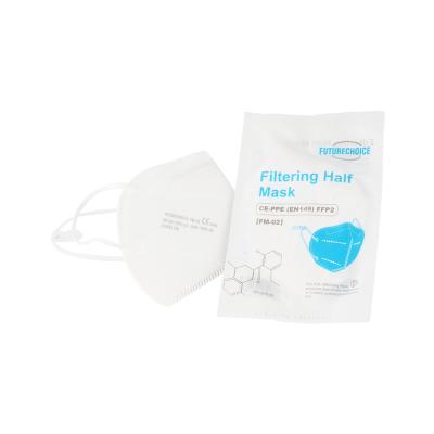 China EN149 ffp2 Five Layer Elastic Ear-loop Masken Face Mask for sale