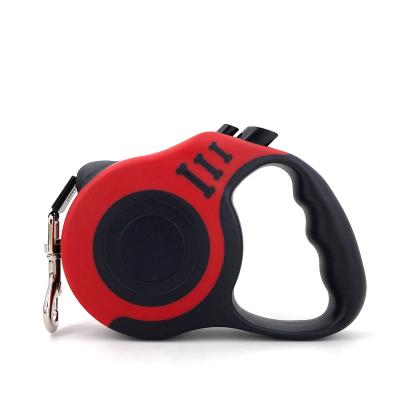 China 3M Durable Dog Leash Automatic Retractable Pets Feed Belt Puppy Lead Extender Portable Training Walking Running Products for sale