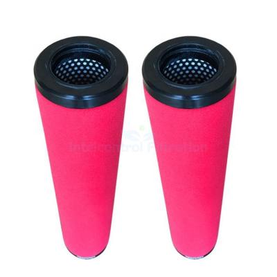 China Air Compressor Parts High Quality Replace Hanksiion E3-24 Mist Oil Separator Filter Element Micro Air Dryer Exhaust Filter for sale