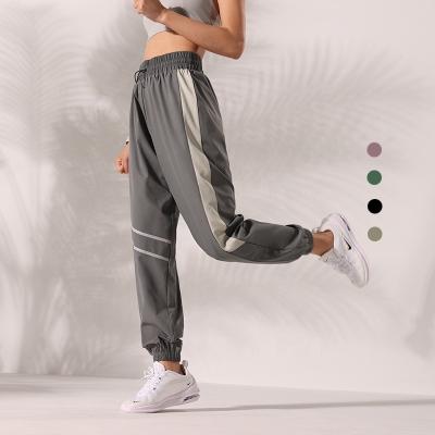 China Women's Straight Leg Ladies High Waisted Cargo Workout Sweatpants Breathable Active Casual Loose Joggers Trousers for sale