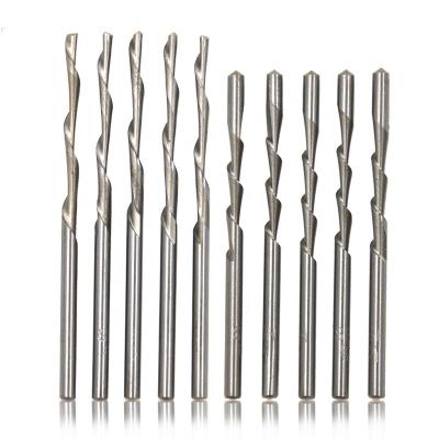 China 3.175 Rotation Woodworking Screw Milling Cutter 2pc Trimming Cutter STEEL Cutter Sinister Cnc Fried Dough Twist Carving Cutter Tool for sale