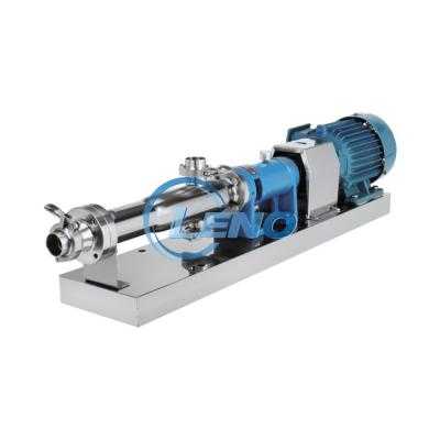 China Industrial Vacuum Suction Food Grade Food and Beverage Industry Factory Price Stainless Steel Mono Screw Pump for sale