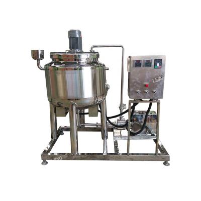 China Liquid Food grade homogenizer mixing tank for cream for sale