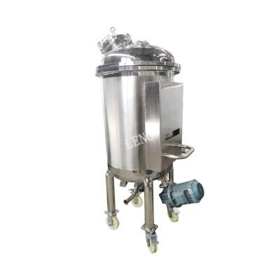 China Stainless Steel Electric Magnetic Stir Liquid Mixing Tank\Heating Vapor Used In Pharmacy for sale