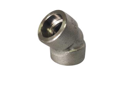 China Forged 45° Elbow 9000# S31254 Socket Pipe Fitting for sale