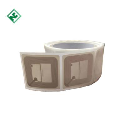 China Fudan F08 1K Bytes Free Samples Dia50mm 13.56 MHz NFC Coated Tag Paper Readable Compatible NFC Sticker for sale