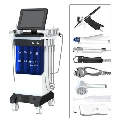 China Skin Tightening Hydra Diamond Peeling Oxygen Spray machine for skin care Microdermabrasion Water het cleaning Oxygen Facial Machine for sale