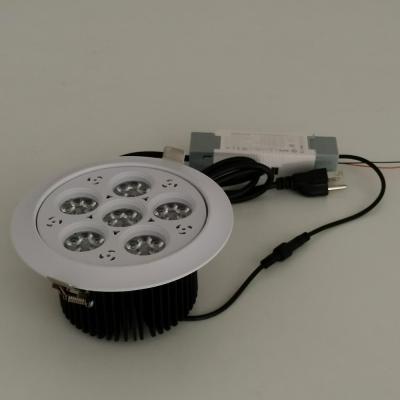 China Gem Jewelry 36 Degree 3000k IP20 40w LED Downlight Recessed Led Ceiling Light Fixture for sale