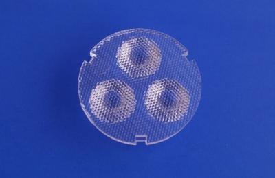 China Optical PMMA 3W Bead Surface Lens Led Lens Array For Replacement Lighting Parts for sale